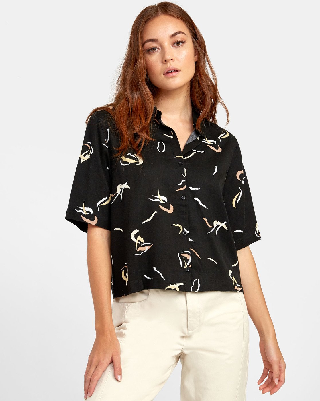 BLACK CLASSY SHIRT-WOMEN