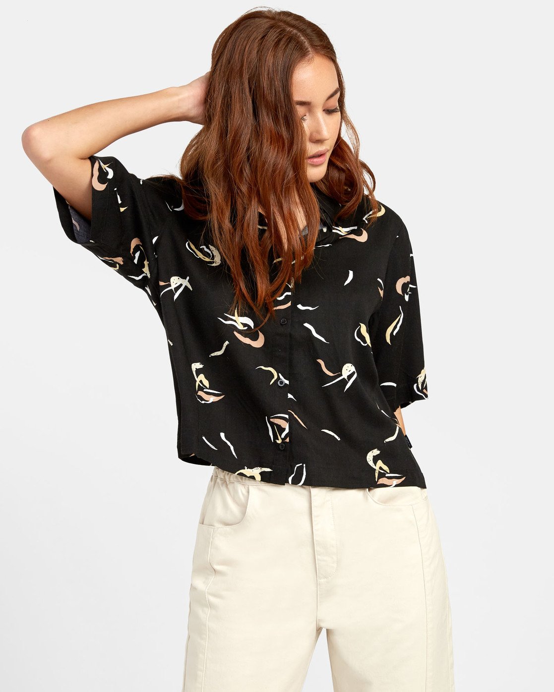 BLACK CLASSY SHIRT-WOMEN