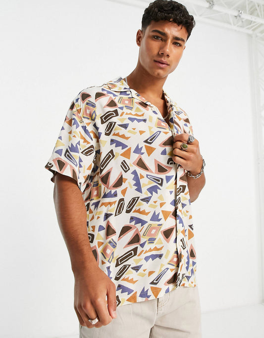 VECTOR PATTERN SHIRT - MEN