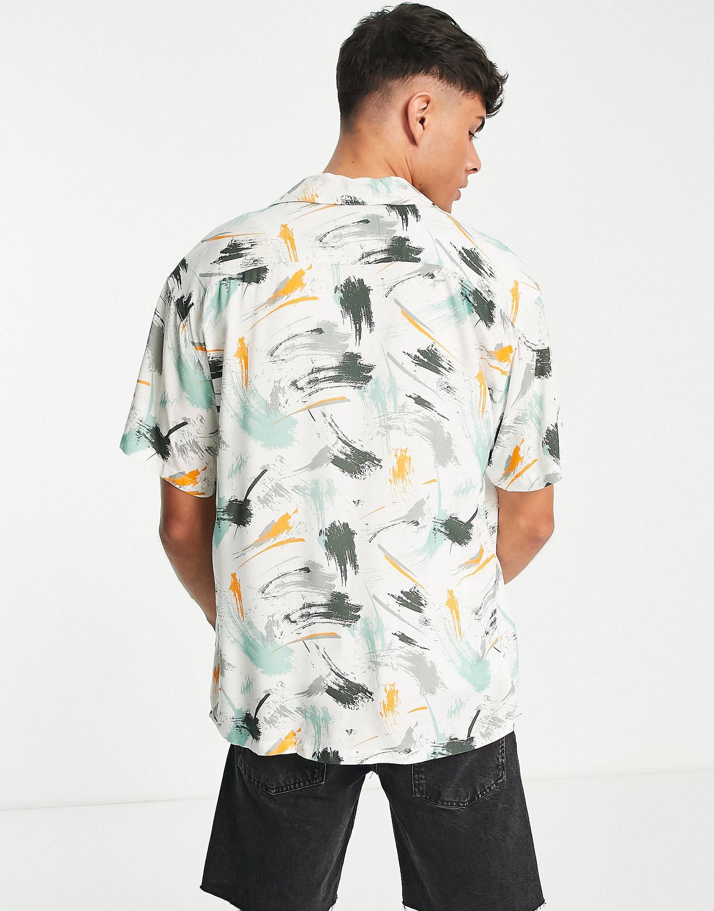 MULTI COLOR INK SPLASH SHIRT - MEN